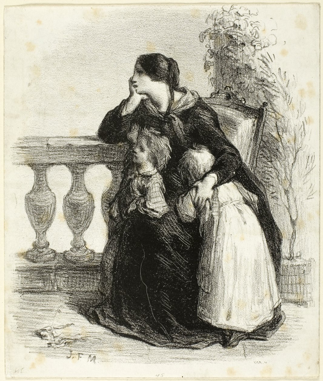 Wo kann er sein? von Jean Francois Millet