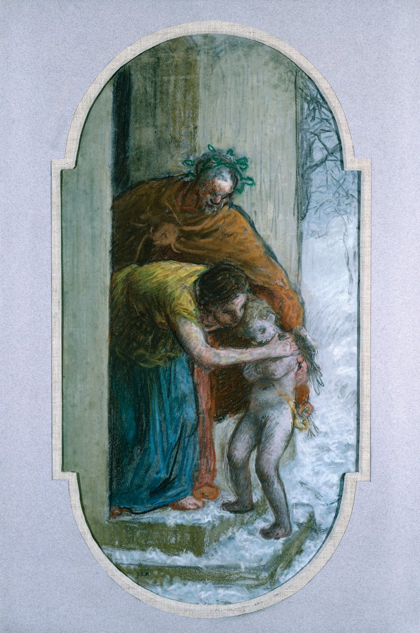 Winter, ca. 1864 von Jean Francois Millet