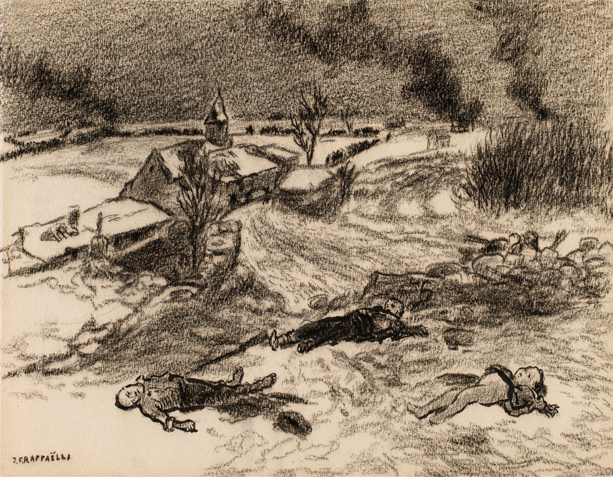 Nach der Schlacht von Jean Francois Raffaelli