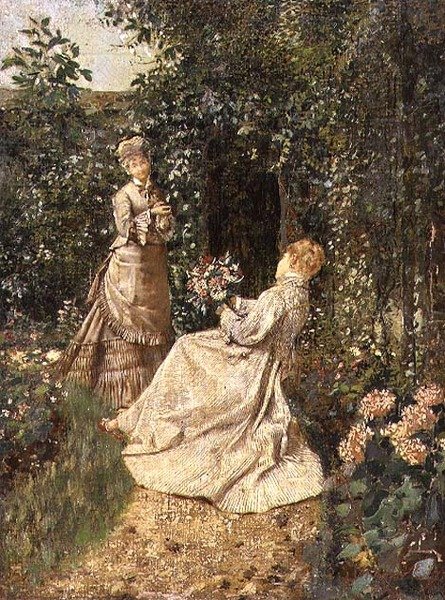 Im Garten von Jean Francois Raffaelli