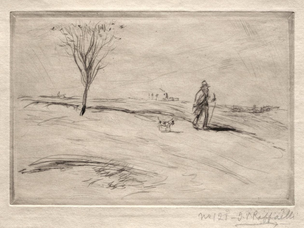 Le Chamineau von Jean Francois Raffaelli