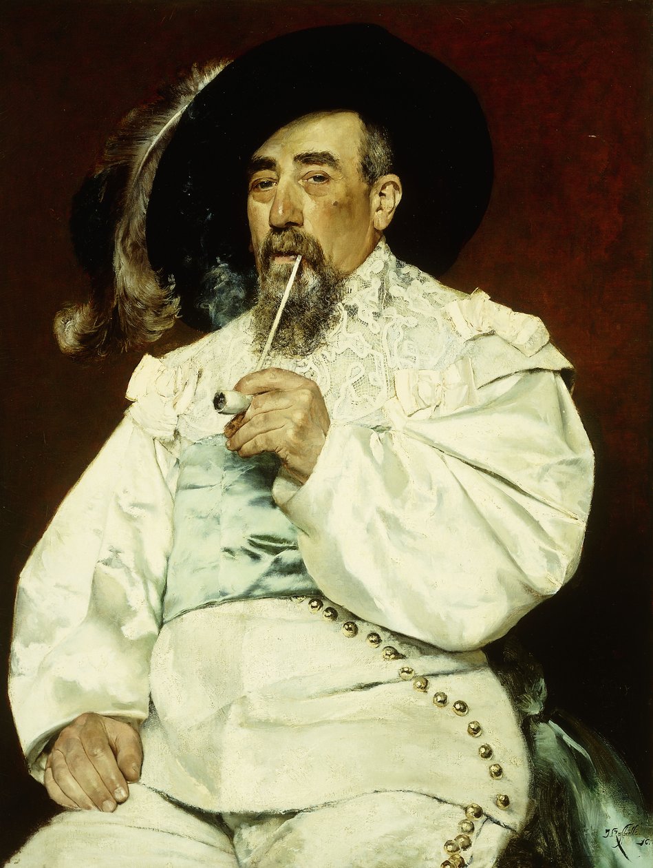Porträt eines Gentlemans, 1876 von Jean Francois Raffaelli