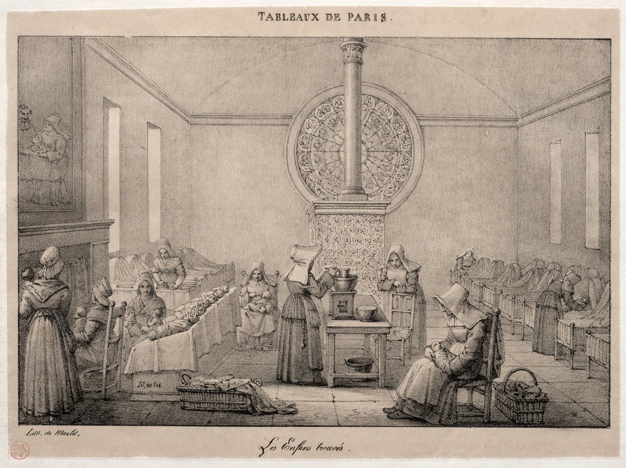 Szenen aus Paris: Das Findelhaus von Jean Henri Marlet