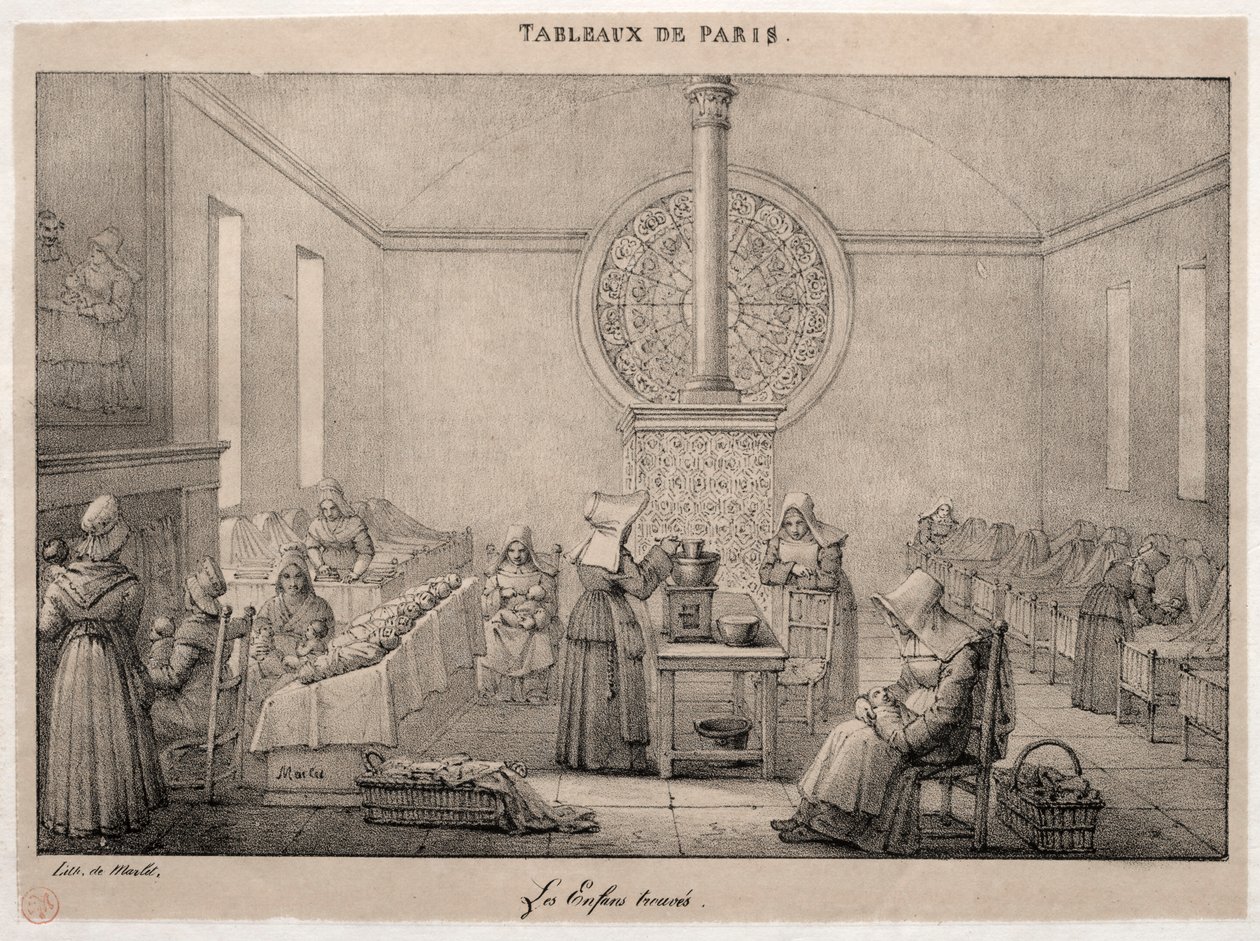 Szenen aus Paris: Das Findelhaus von Jean Henri Marlet