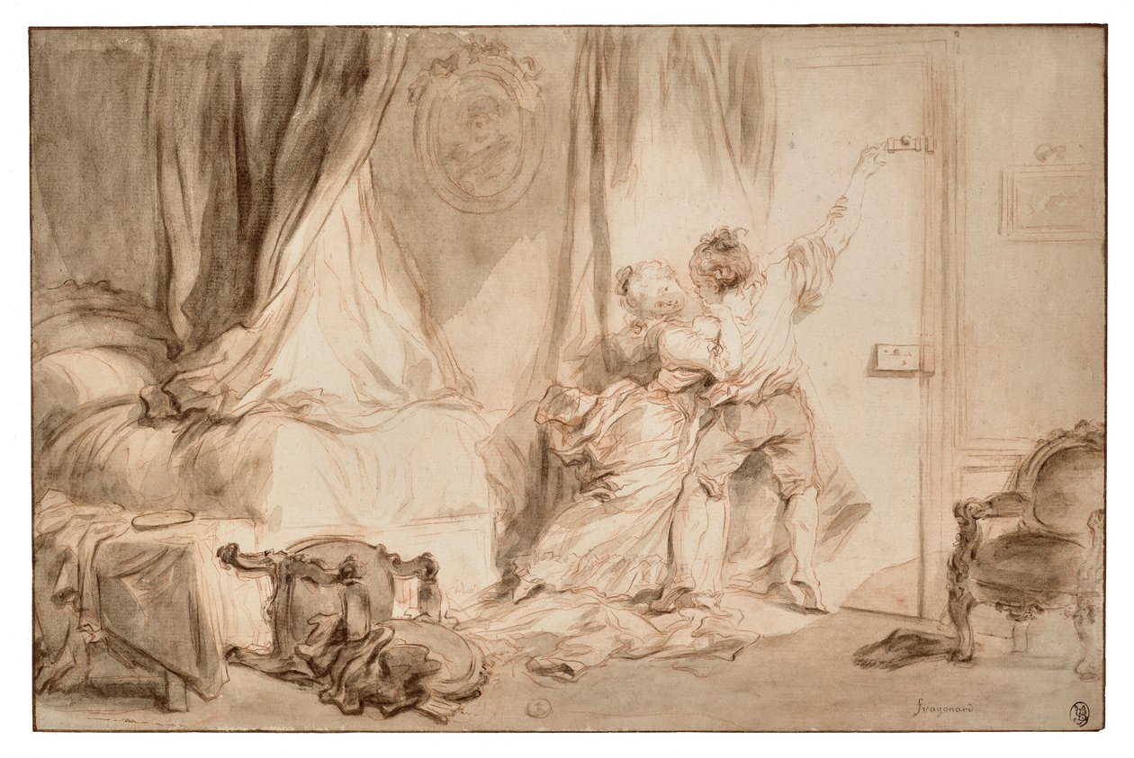 Der Riegel von Jean Honore Fragonard