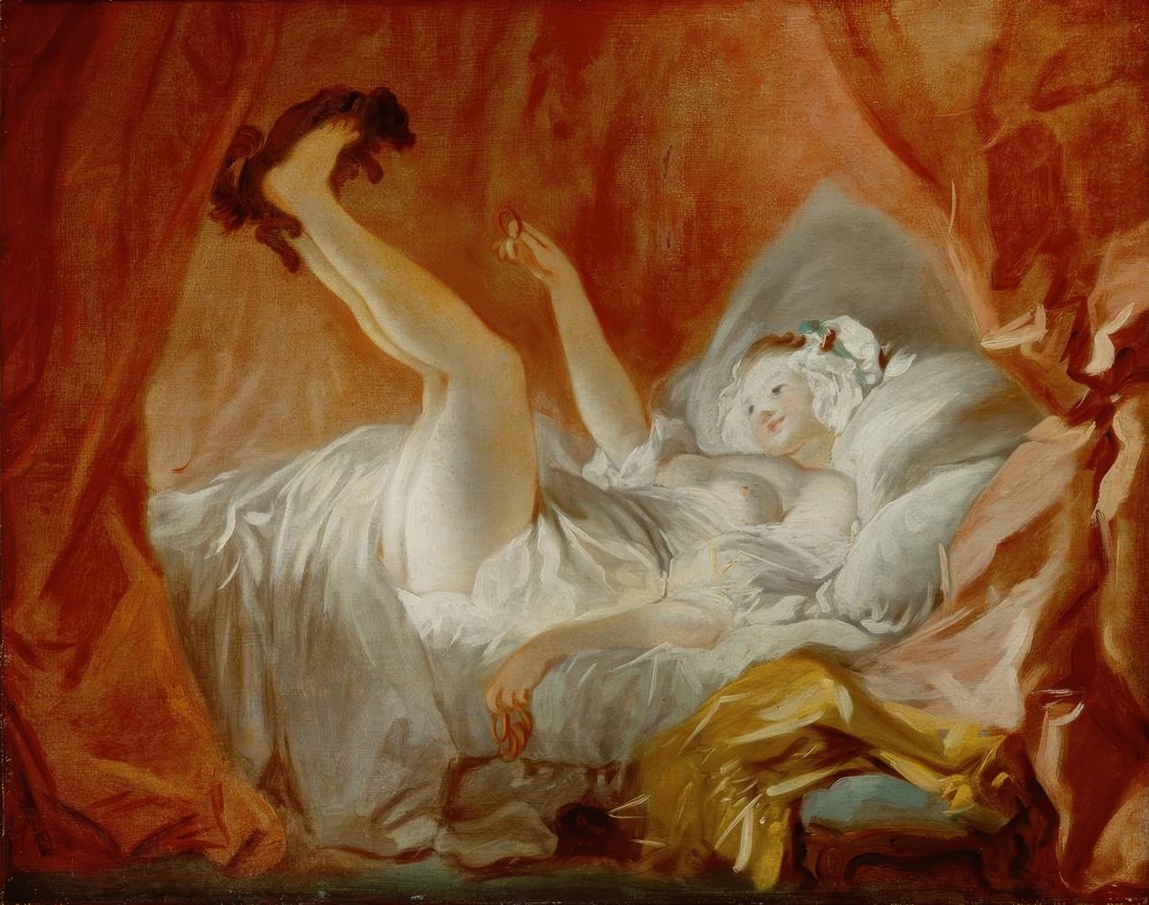 La Gimblette von Jean Honore Fragonard