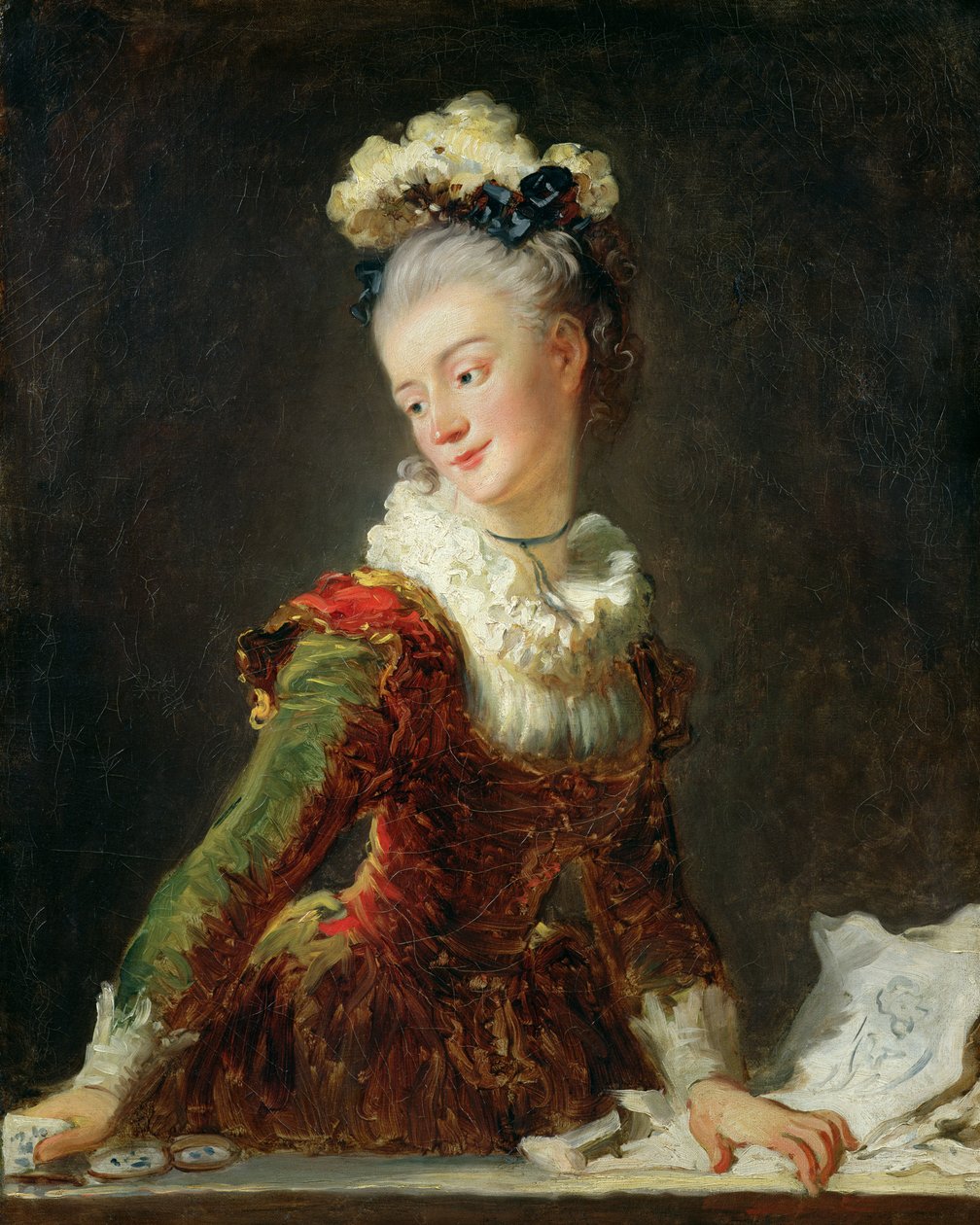 Marie-Madeleine Guimard (1743-1816) von Jean Honore Fragonard