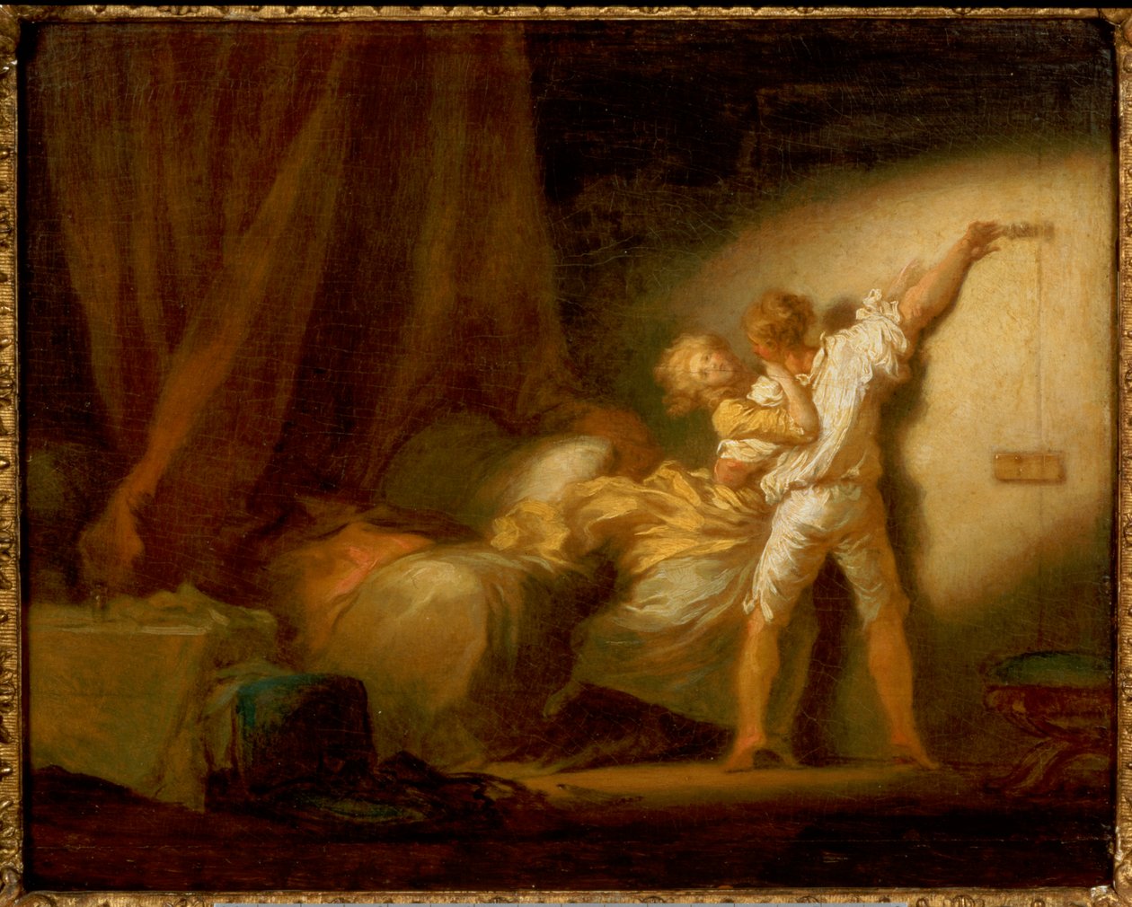 Modello-Version von "Der Riegel" von Jean Honore Fragonard