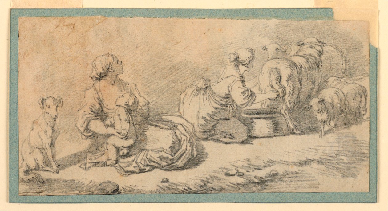 Pastorale Szene von Jean Honore Fragonard