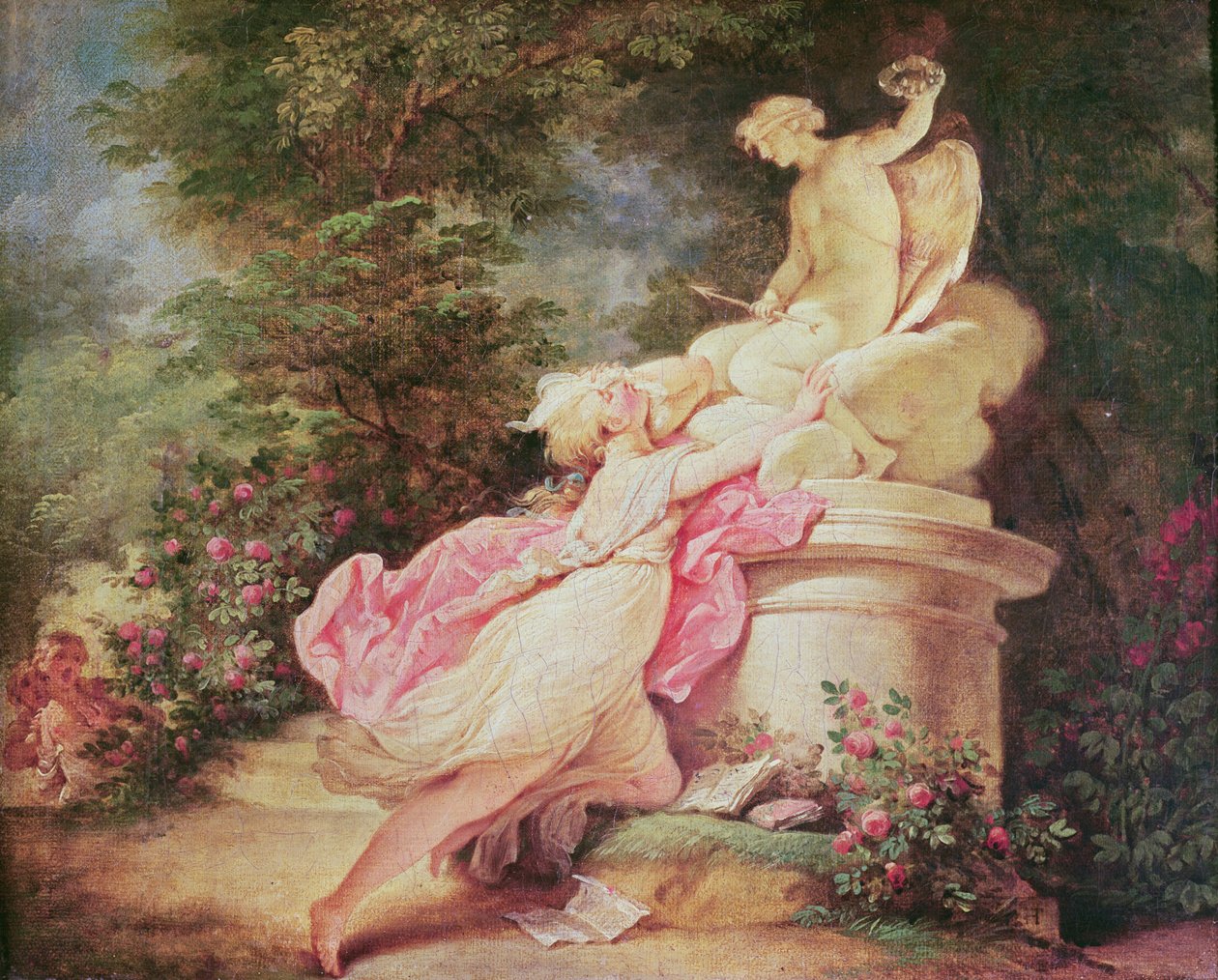 Der Schmerz der Liebe von Jean Honore Fragonard