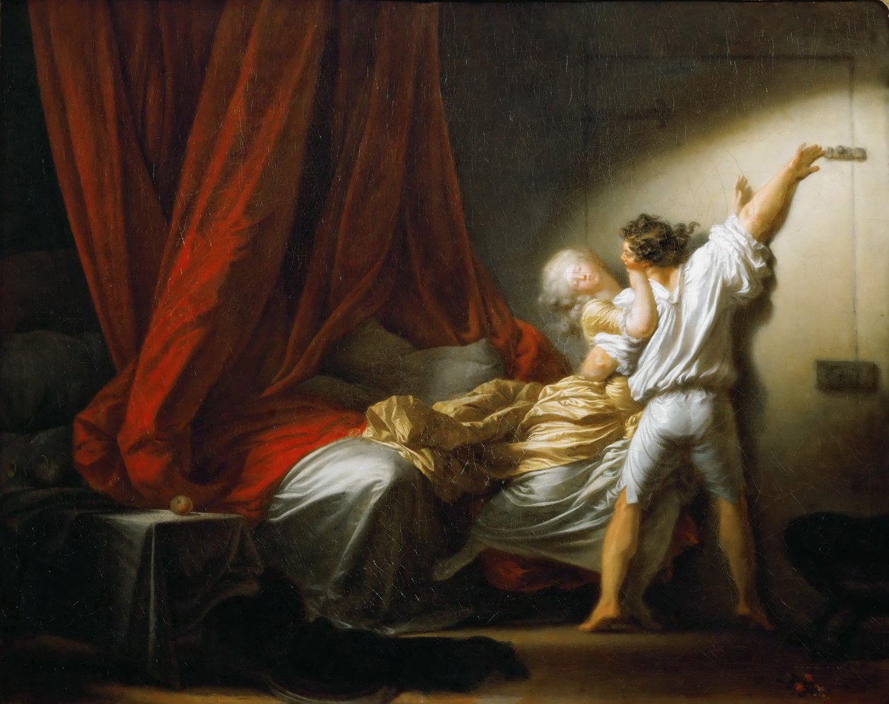 Der Riegel von Jean Honore Fragonard