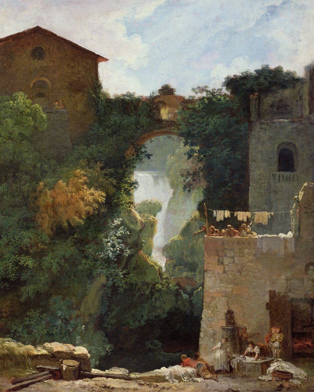 Die Wasserfälle von Tivoli von Jean Honore Fragonard