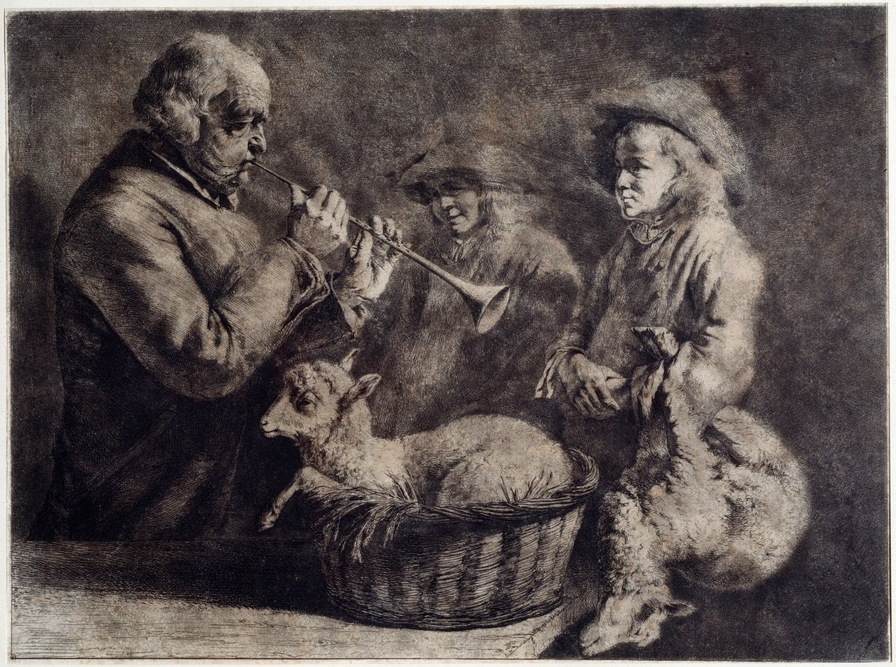 Der Oboist von Jean Jacques Boissieu de