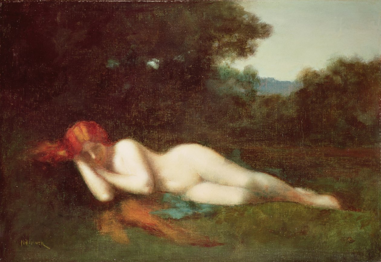 Liegender Akt von Jean Jacques Henner