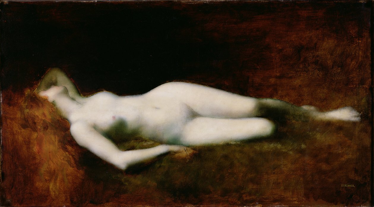 Der Schläfer von Jean Jacques Henner