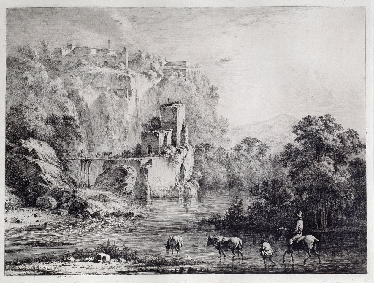 Ein Reiter von Jean Jacques de Boissieu