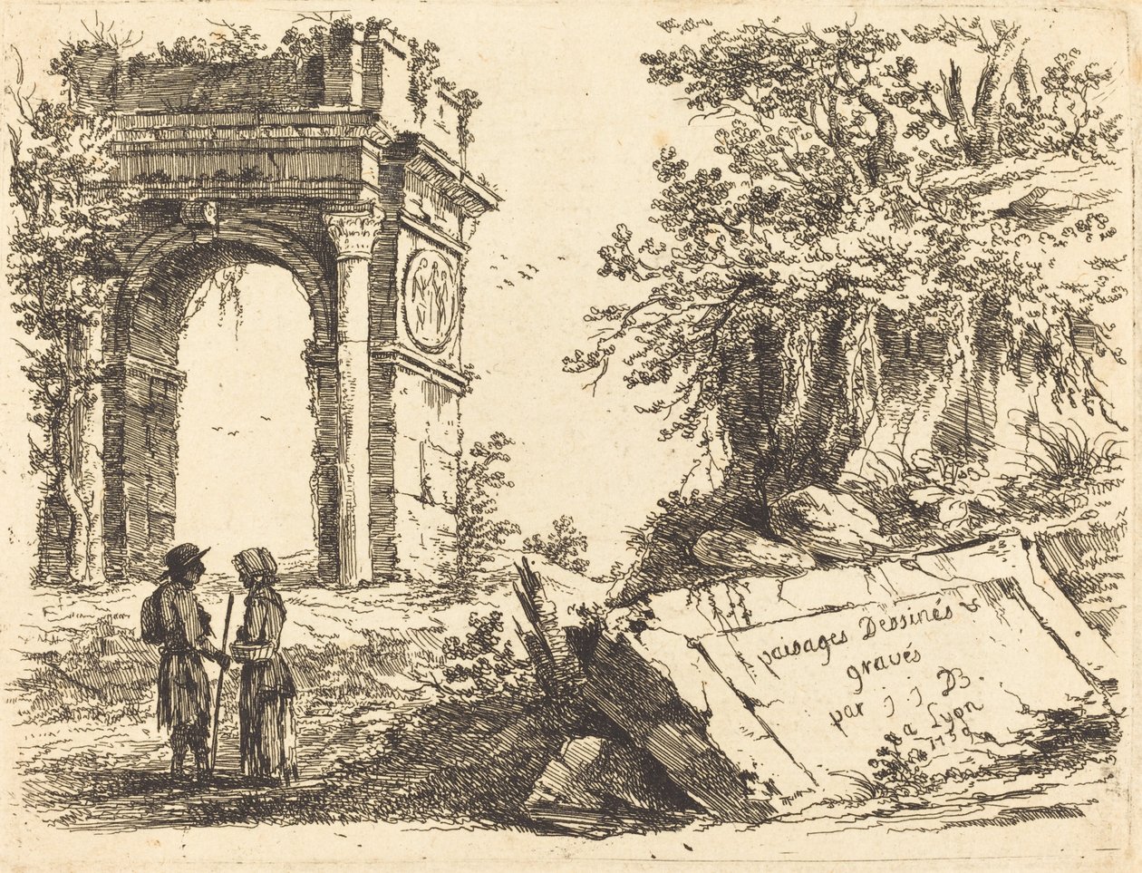 Triumphbogen von Jean Jacques de Boissieu