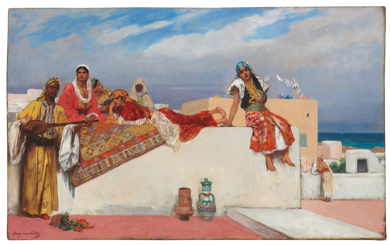 Ein Nachmittag Idyll von Jean Joseph Benjamin Constant