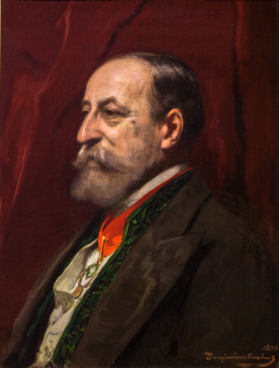 Porträt von Camille Saint-Saëns von Jean Joseph Benjamin Constant
