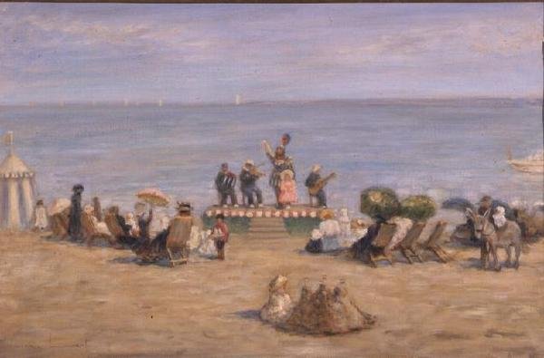 Sommer am Strand von Jean Laurent