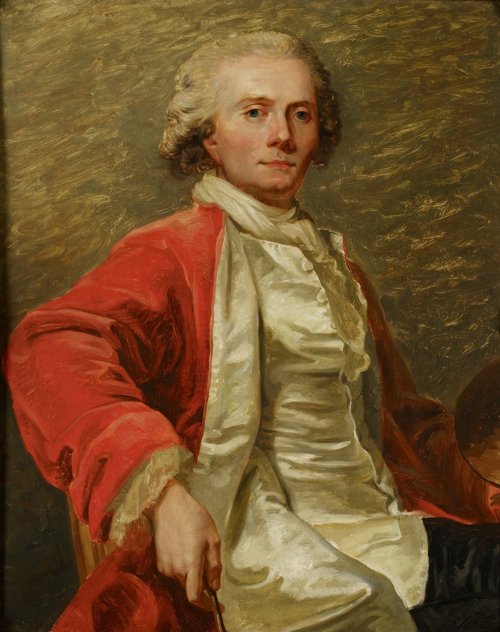 Selbstporträt, 1786 von Jean Laurent Mosnier