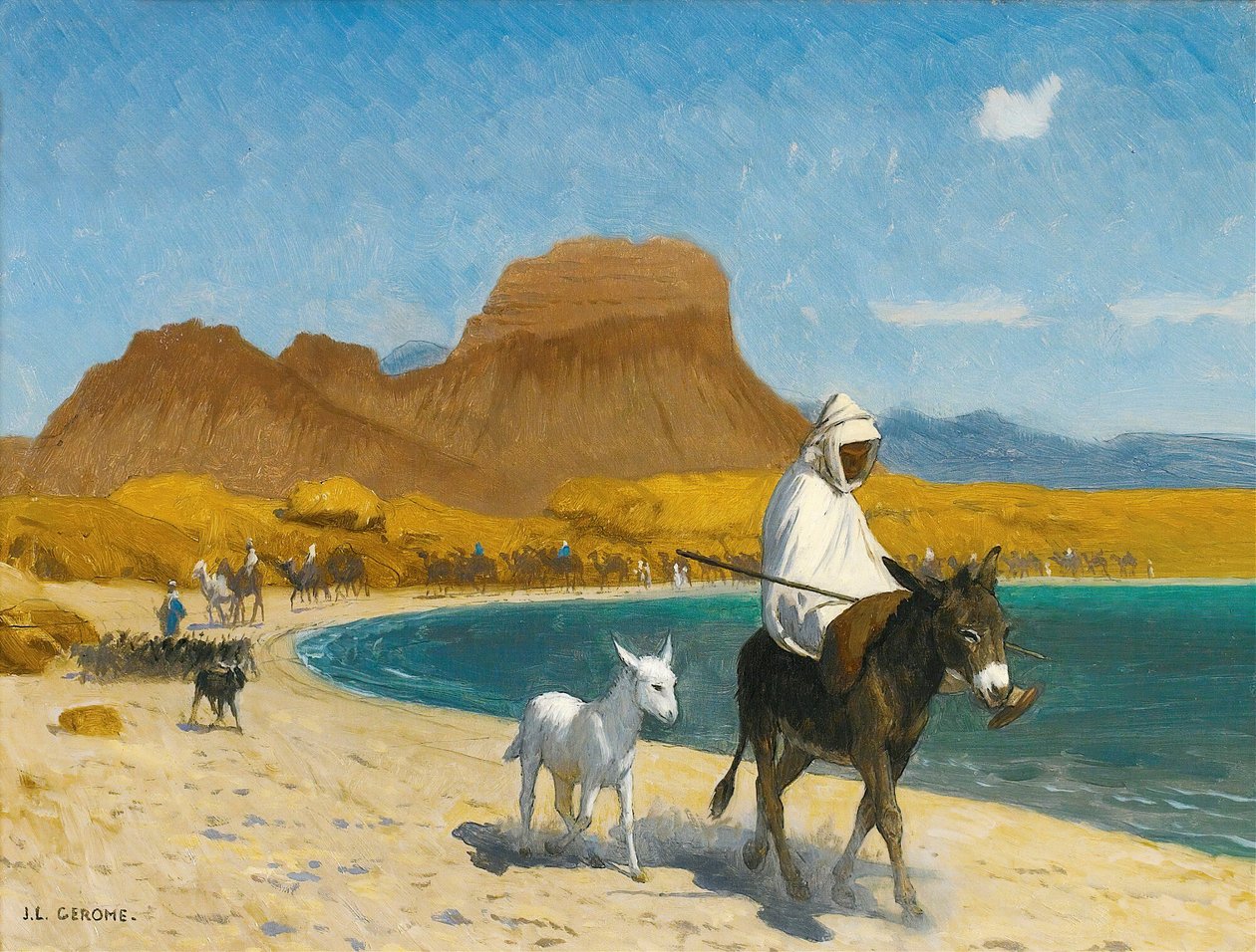 Golf von Akaba von Jean Leon Gerome