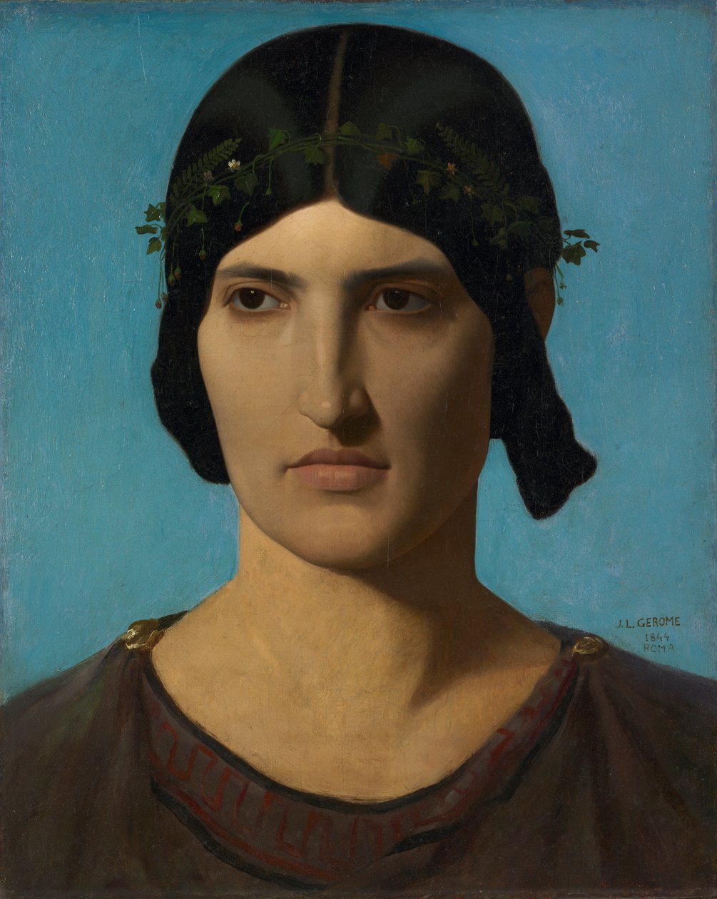 Kopf einer Italienerin von Jean Leon Gerome