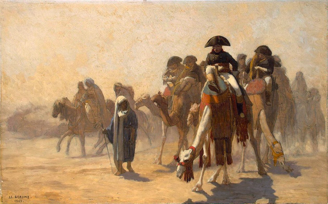 Napoleon in Ägypten, 1863 von Jean Leon Gerome