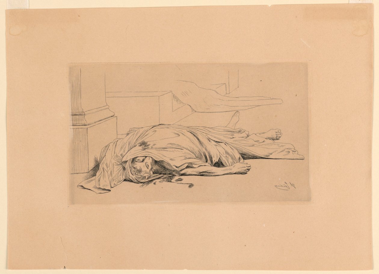 Der tote Cäsar von Jean Leon Gerome