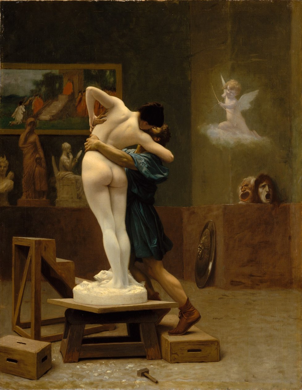 Pygmalion und Galatea von Jean Leon Gerome