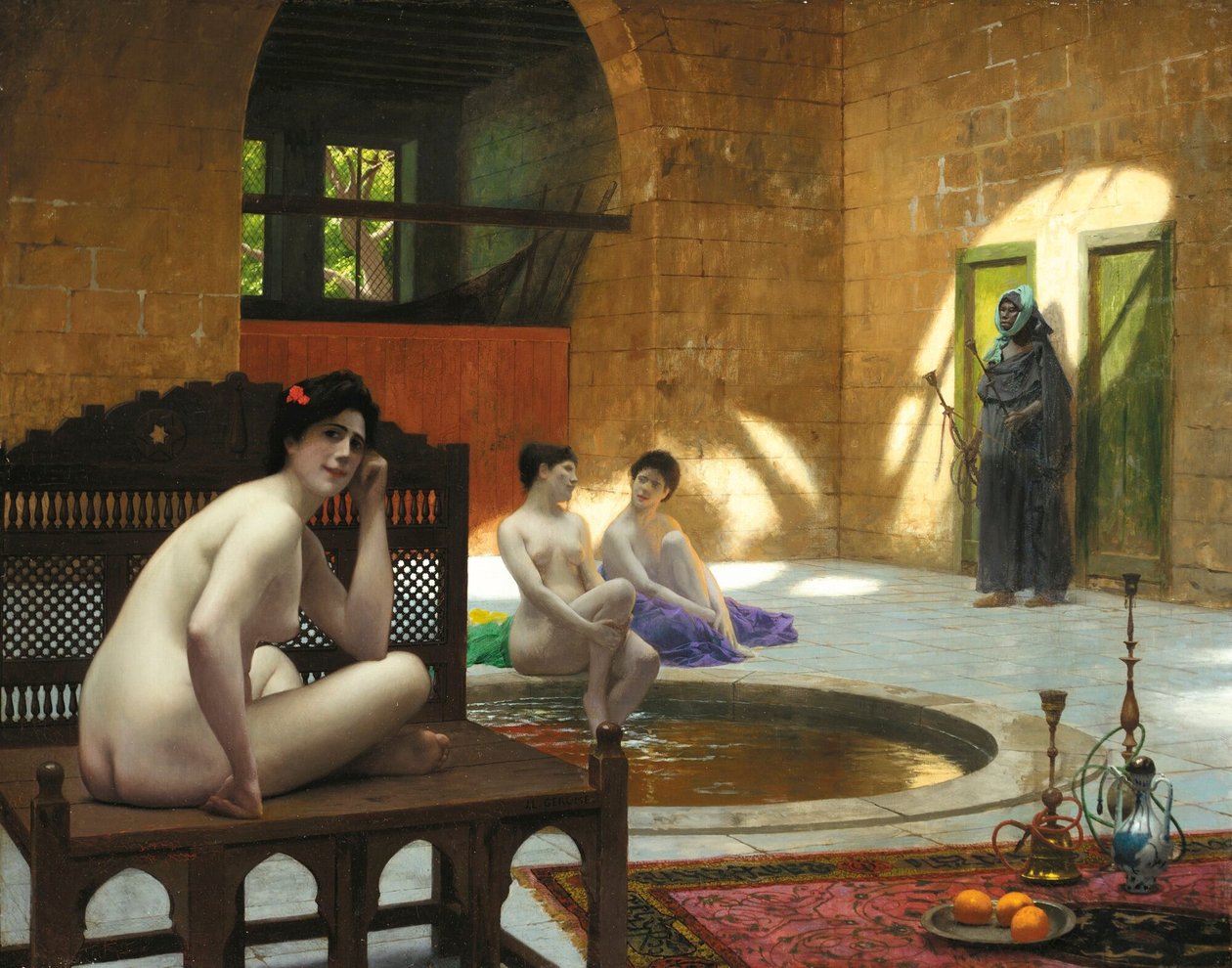 Frauen im Bad von Jean Leon Gerome