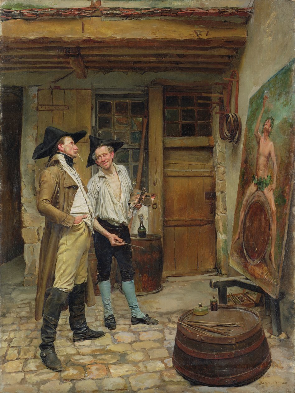 Der Schildermaler, 1872 von Jean Louis Ernest Meissonier