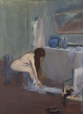 Nach dem Bad, ca. 1885-90 von Jean Louis Forain
