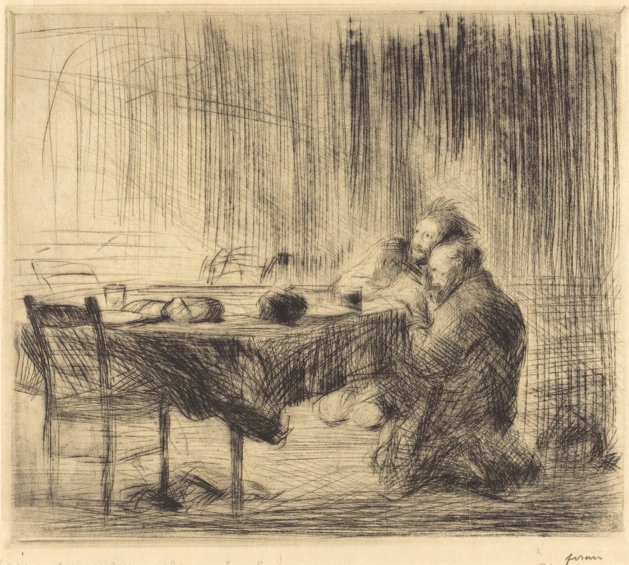 Nach der Vision (zweite Platte) von Jean Louis Forain