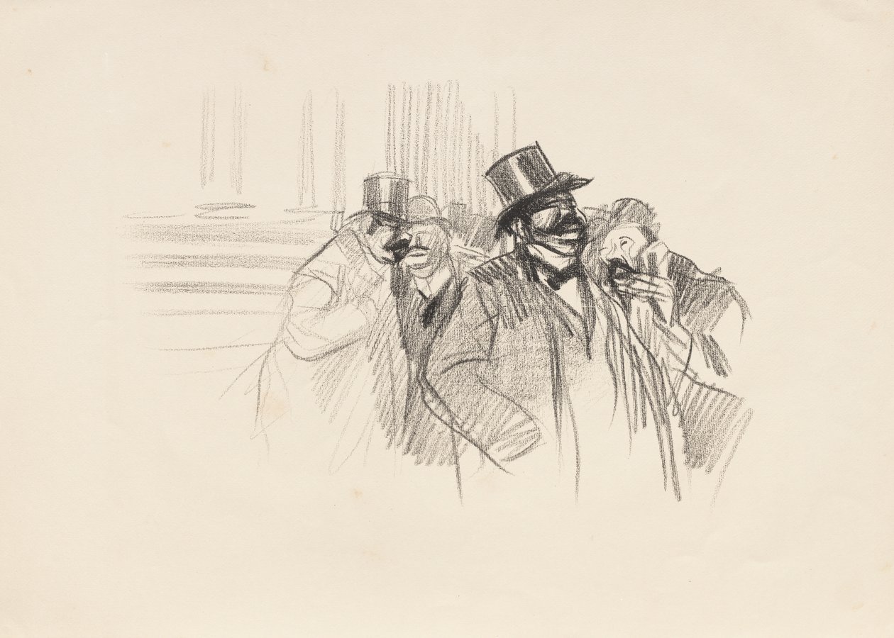 An der Börse von Jean Louis Forain
