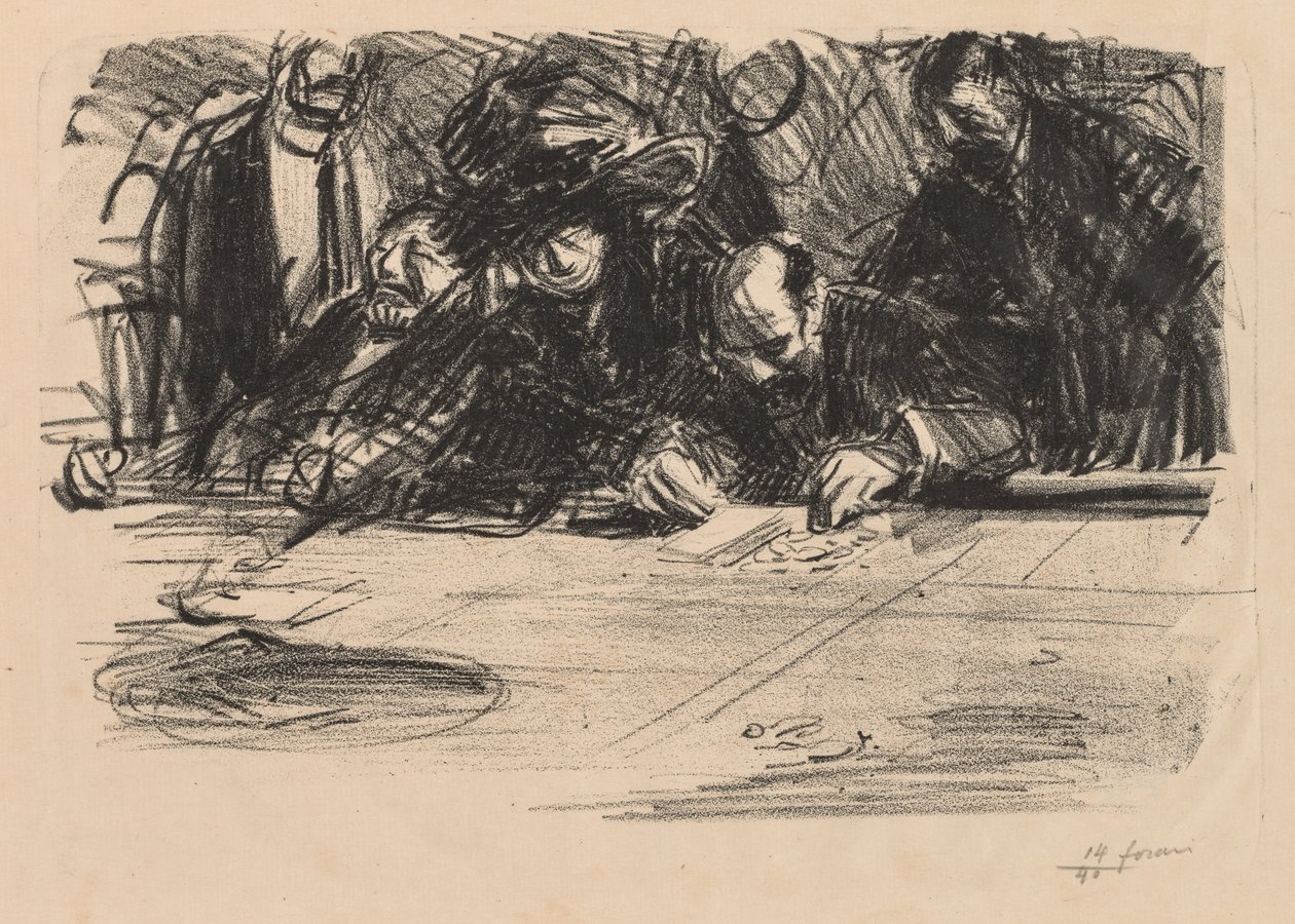 Gruppe von Spielern von Jean Louis Forain