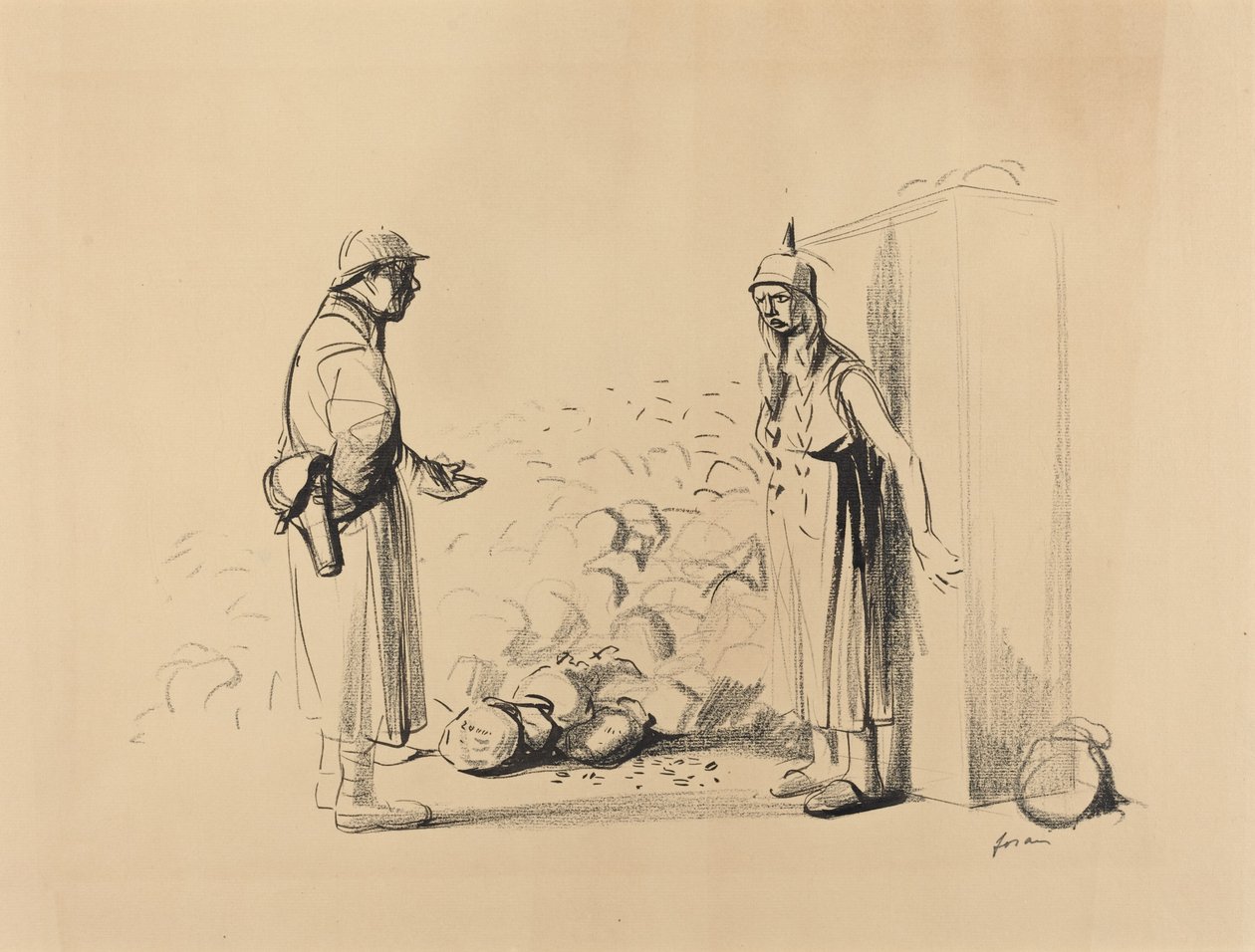 Das Verstecken des "Louis" von Jean Louis Forain