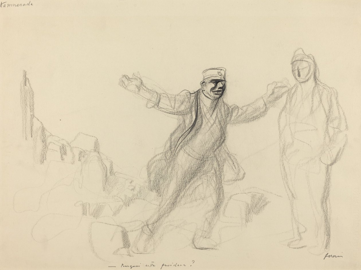 Kammerade. Warum diese Kälte? von Jean Louis Forain