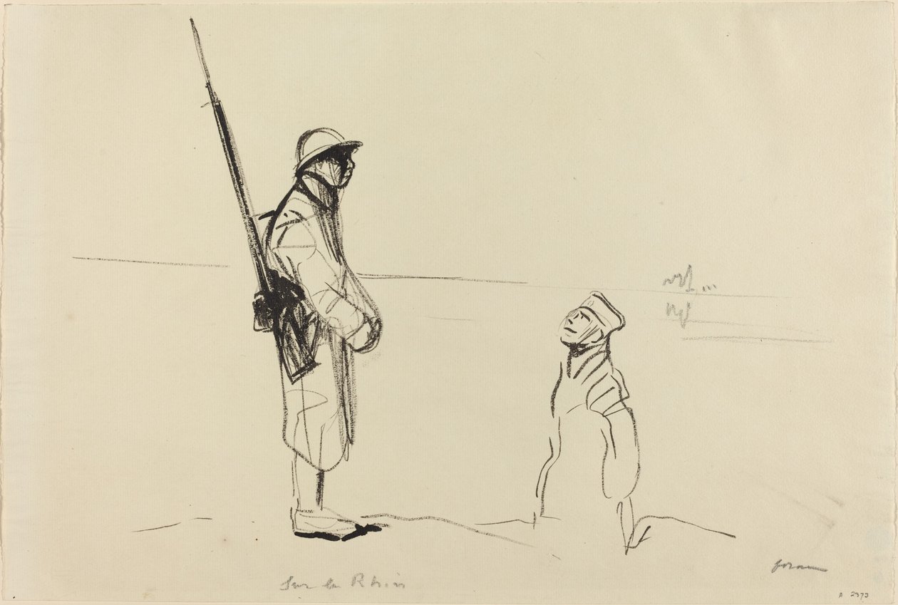 Am Rhein von Jean Louis Forain