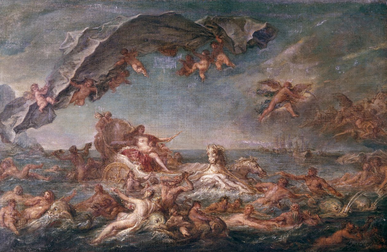 Triumph der Amphitrite, 1758 von Jean Marc Nattier