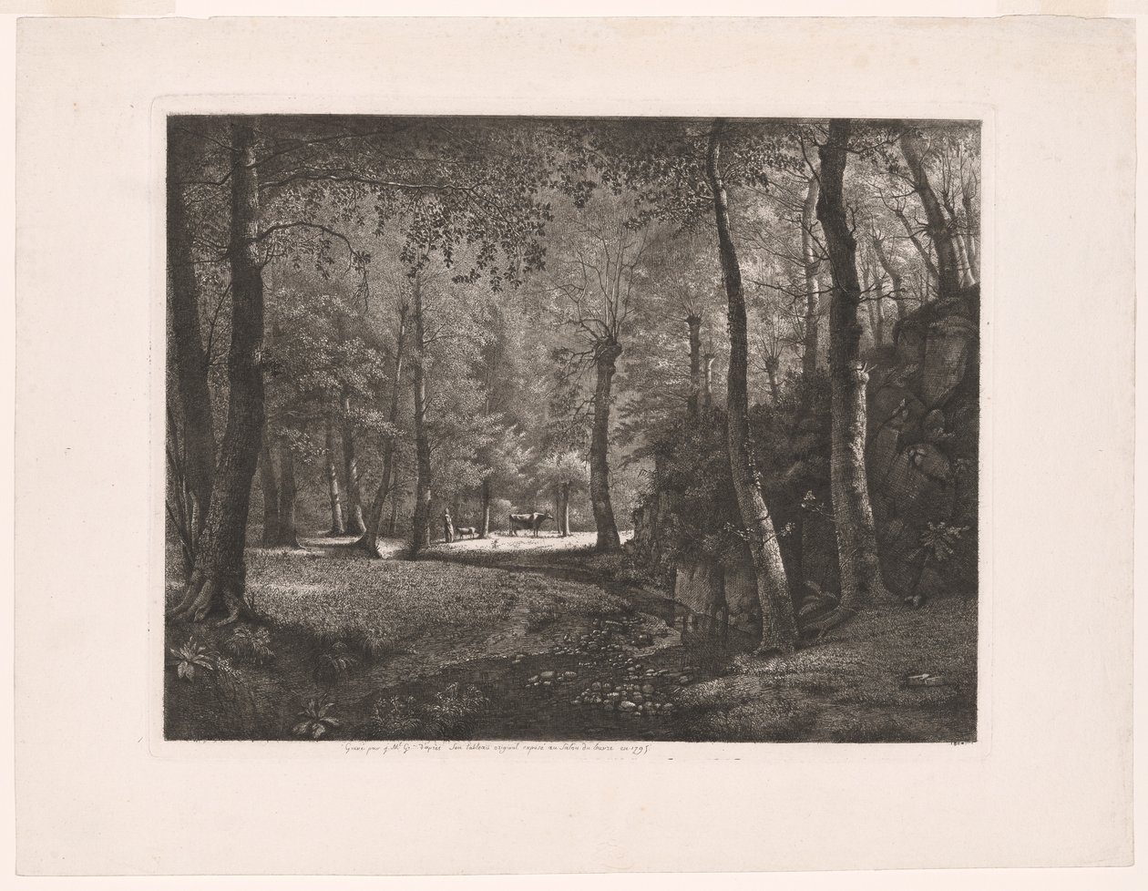 Der Wald von Rochecardon von Jean Michel Grobon