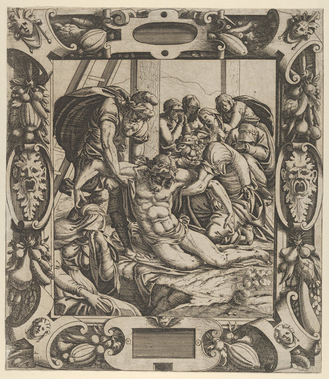 Kreuzabnahme von Jean Mignon