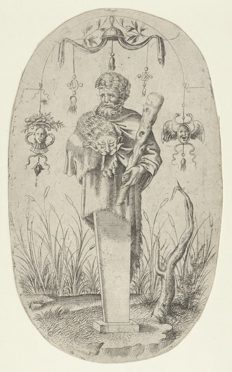 Herkules mit seiner Keule von Jean Mignon