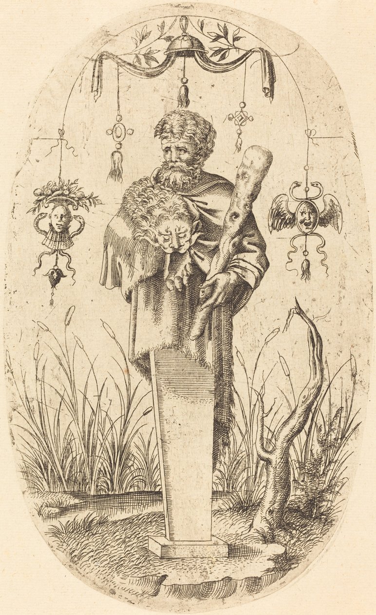 Herkules mit seiner Keule von Jean Mignon