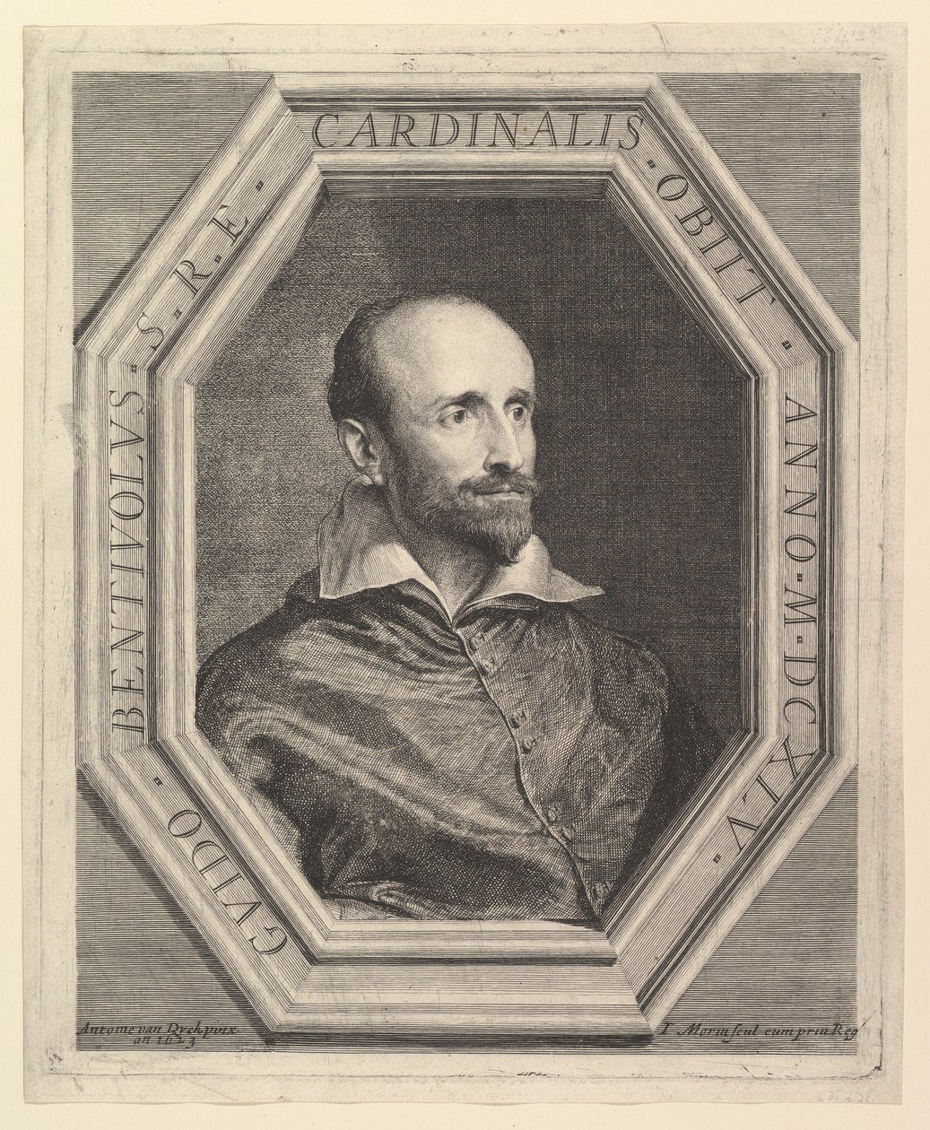 Kardinal Bentivoglio von Jean Morin