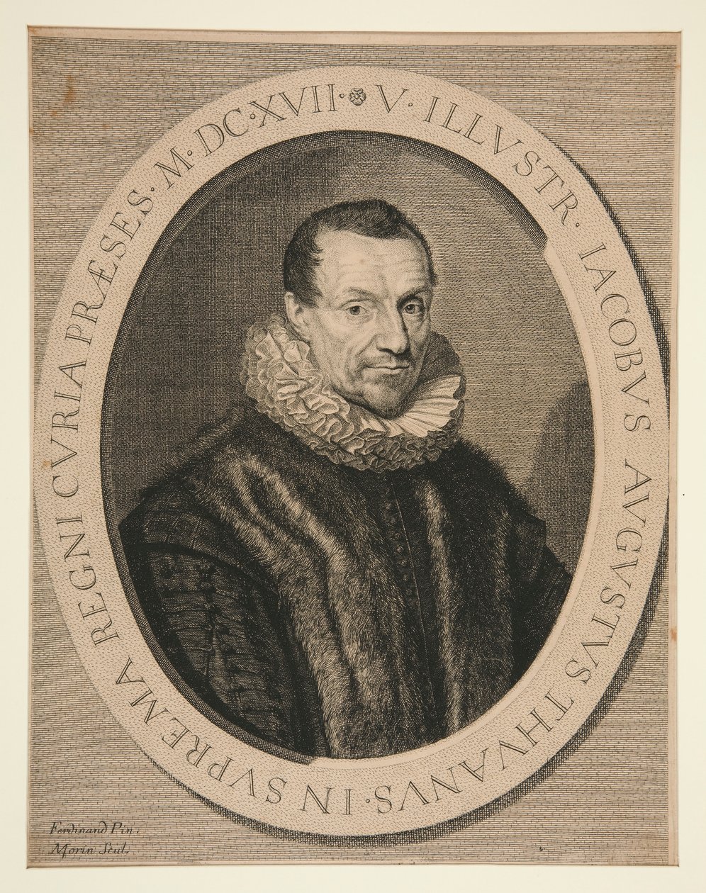 Jacques-Auguste Thou von Jean Morin
