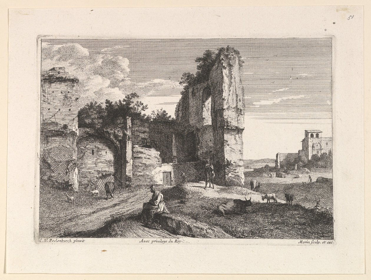 Die alte sitzende Frau von Jean Morin