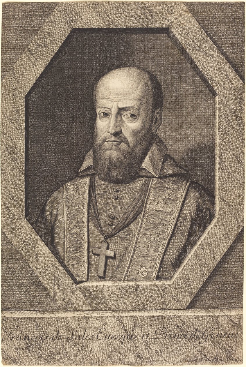 Heiliger Franz von Sales von Jean Morin