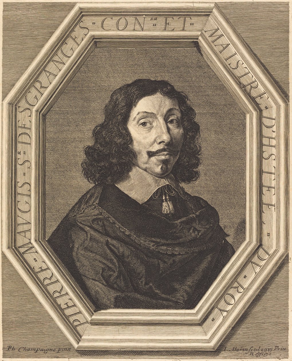 Pierre Maugis von Jean Morin after Philippe de Champaigne