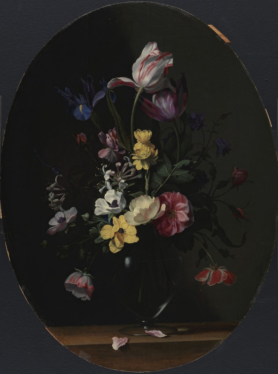 Eine Vase mit Blumen von Jean Picart